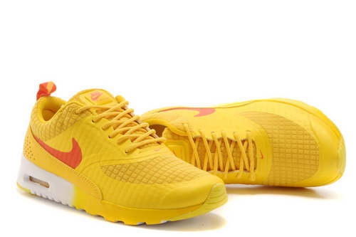 Womens Nike Air Max Thea Yellow Orange Low Price